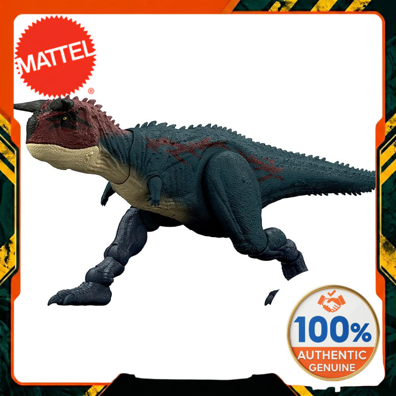 Mattel Jurassic World Carnotaurus 42cm มีเสียง วิ่งได้ ไดโนเสาร์ของเล่น ของแท้ Direct from Japan