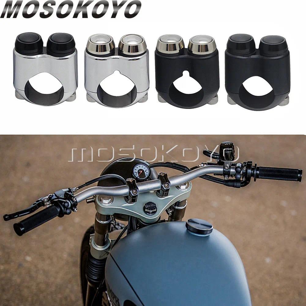 G 2 Button Hand Control Momentary Switch For 7/8″ or 1″ Bars Motogadget M-switch Cafe Recer Custom B