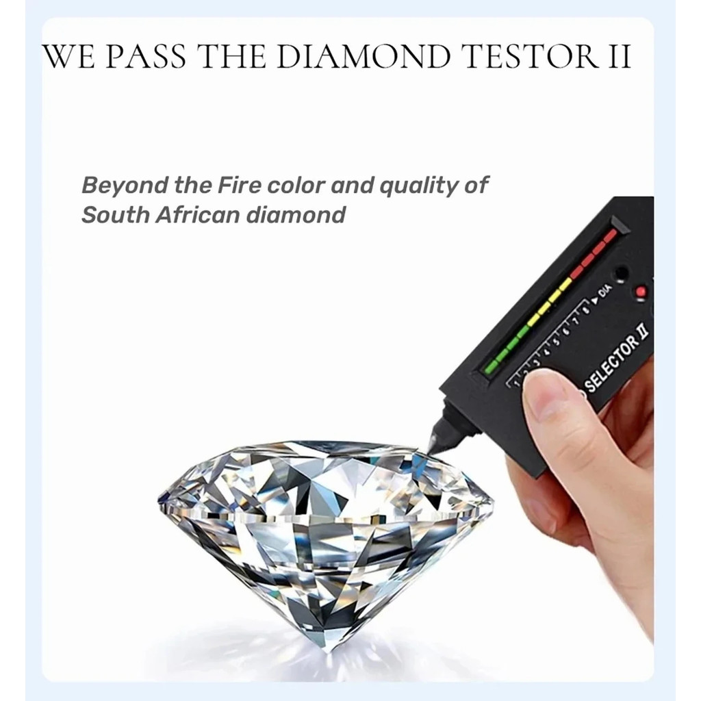 ขาย CKT จริง 18k ทองคําขาว 1ct D สี Moissanite เพชรสร้อยคอจี้สําหรับผู้หญิง Platinum Pt950 คลาสสิก G