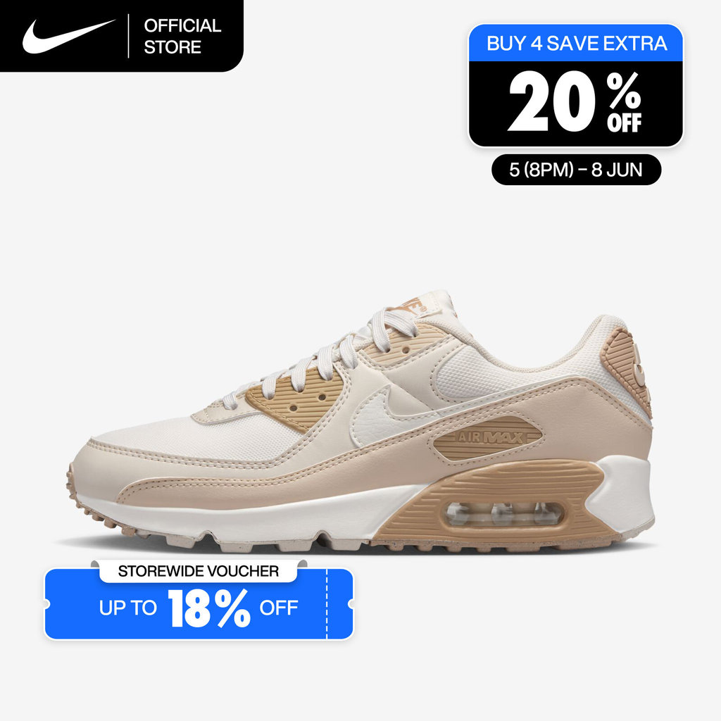 Nike Women's Air Max 90 Shoes - Phantom [DH8010-004]