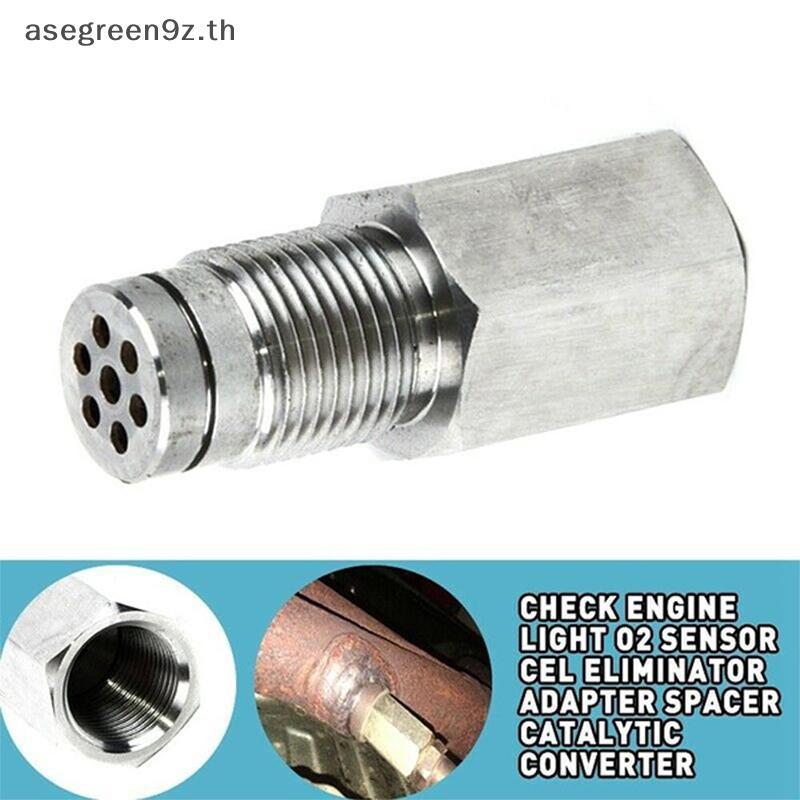 Rten M18*1.5 O2 Oxygen Sensor Spacer CEL Eliminator, Che Engine Light, Catalyst Simulator, 304 อะแดปเตอร์สแตนเลส N