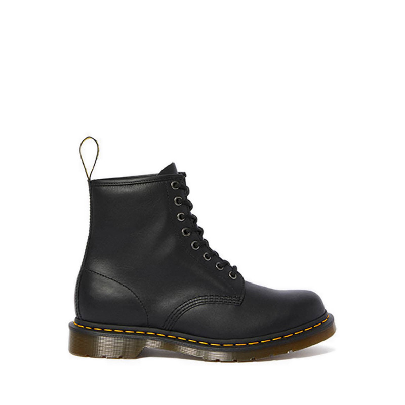 Dr Martens รุ่น 1460 8 Eye รองเท้าบู้ท Unisex - สีดำ Nappa