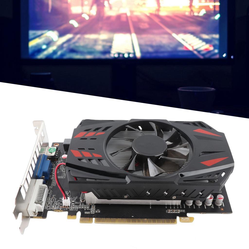 Tutoushop VBESTLIFE 1050Ti 1GB กราฟิกการ์ด DDR5 128Bit GPU 780MHz PCIE 3.0 Gaming Video คอมพิวเตอร์เ