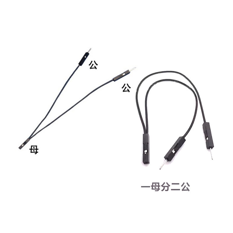 Dupont One Point Two Line Dupont 2.54 One Point Two One For Two Line 28AWG Male to Female Point Dupo