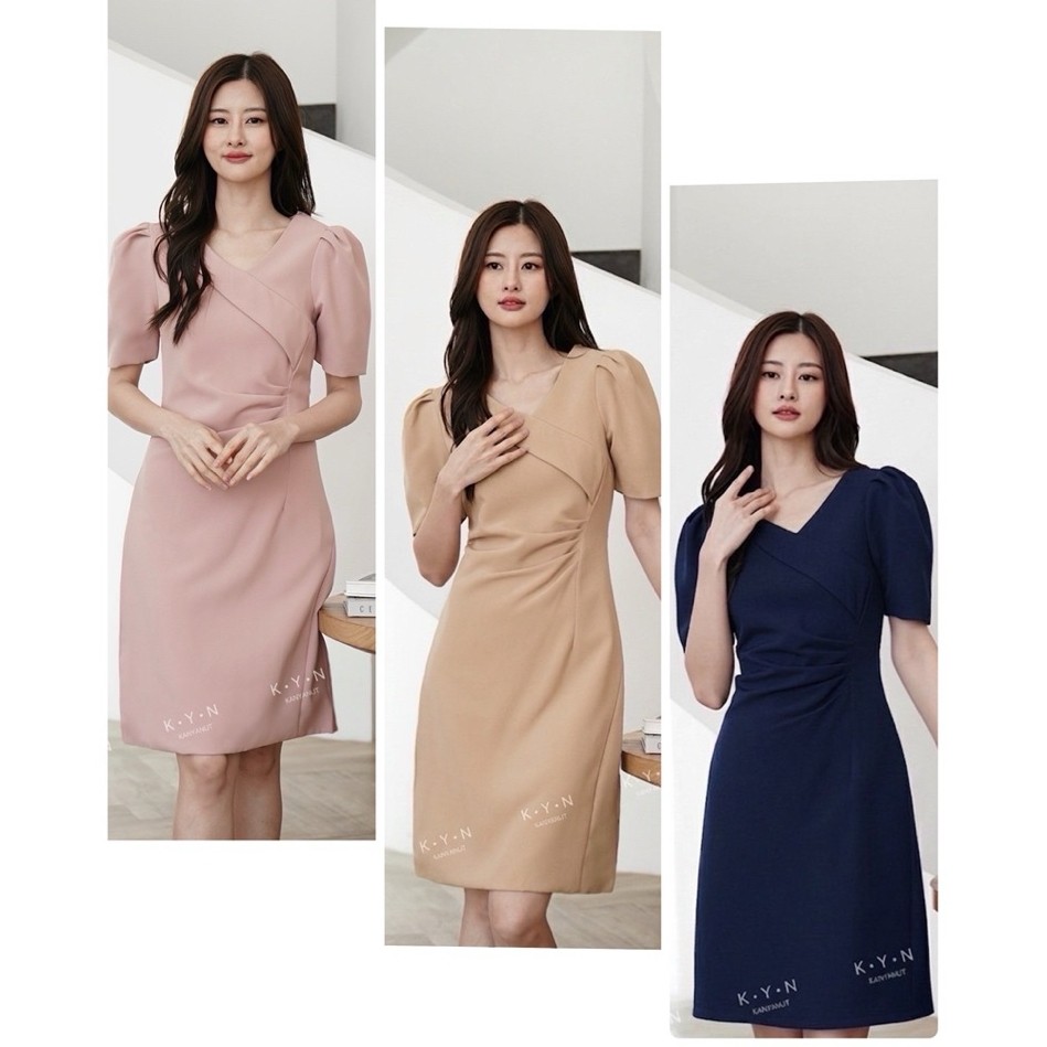 K•Y•N Dress ทำงาน ออกงาน คัตติ้งเนี้ยบ💯TAG K•Y•N#005