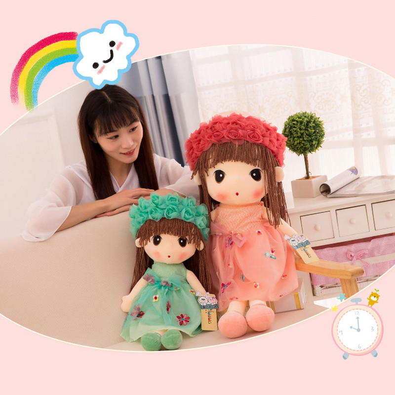 COD ตุ๊กตาหญิงสาว เจ้าหญิงฟีล 45cm รูปที่ 3
