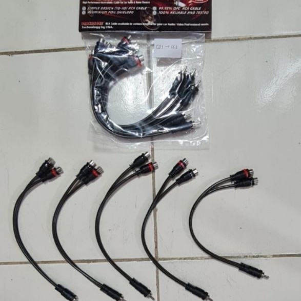 MACRONE 1CO-2CE /PC BRANCH สาย RCA