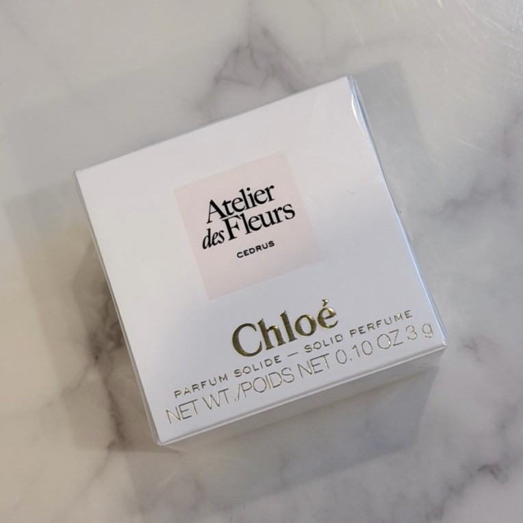 ใหม่ Chloé Atelier des Fleurs กลิ่น Cedrus 3g Solid Perfume💯