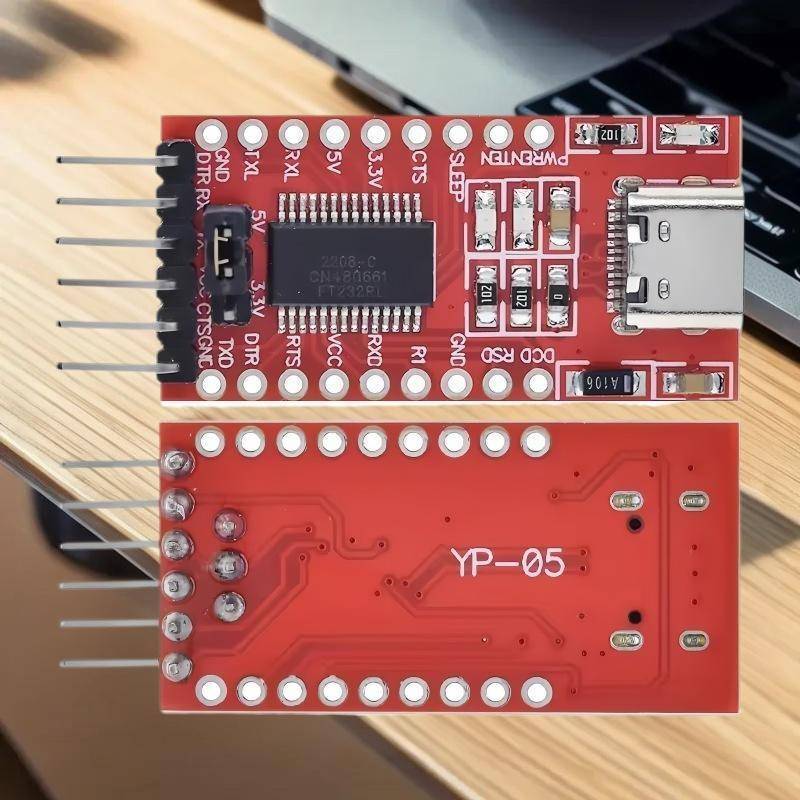 [BBNZDD] 1 ชิ้น USB ถึง TTL Mini / Type-C FT232RL FT232 FTDI USB 3.3V 5.5V To TTL Serial Adapter โมด