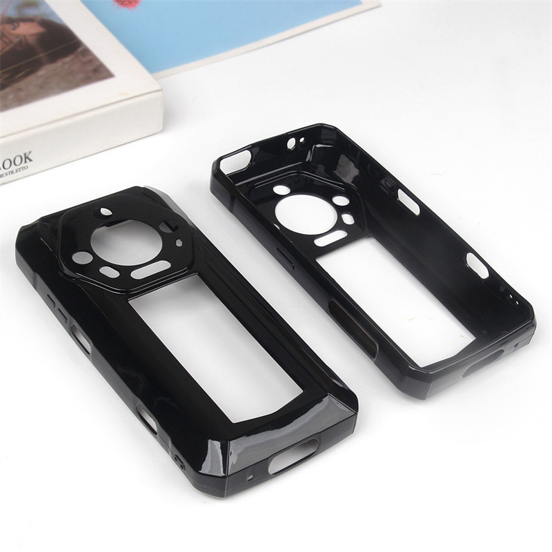 ปลอกสําหรับ Ulefone Armor 30 Pro เคสโทรศัพท์สีดําเรียบง่ายเกราะป้องกัน Soft TPU เคสกันกระแทก