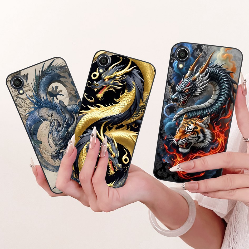 สําหรับ Asus ZenFone Live L1 L2 ZA550KL ปลอก X00RD Cool Dragon Tiger Lion สัตว์ทาสีซิลิโคนอ่อนนุ่มสํ