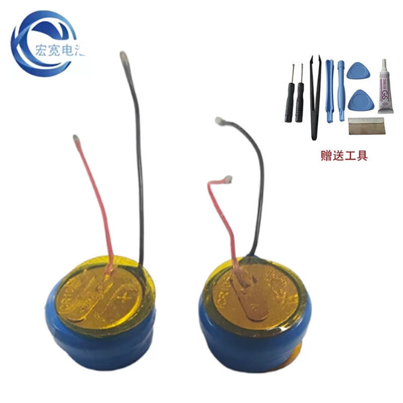 [คลังสินค้าพร้อม] ICR1054 1054 3.7V 40mAh แบตเตอรี่เหมาะสําหรับชุดหูฟังบลูทูธ omthing AirFree