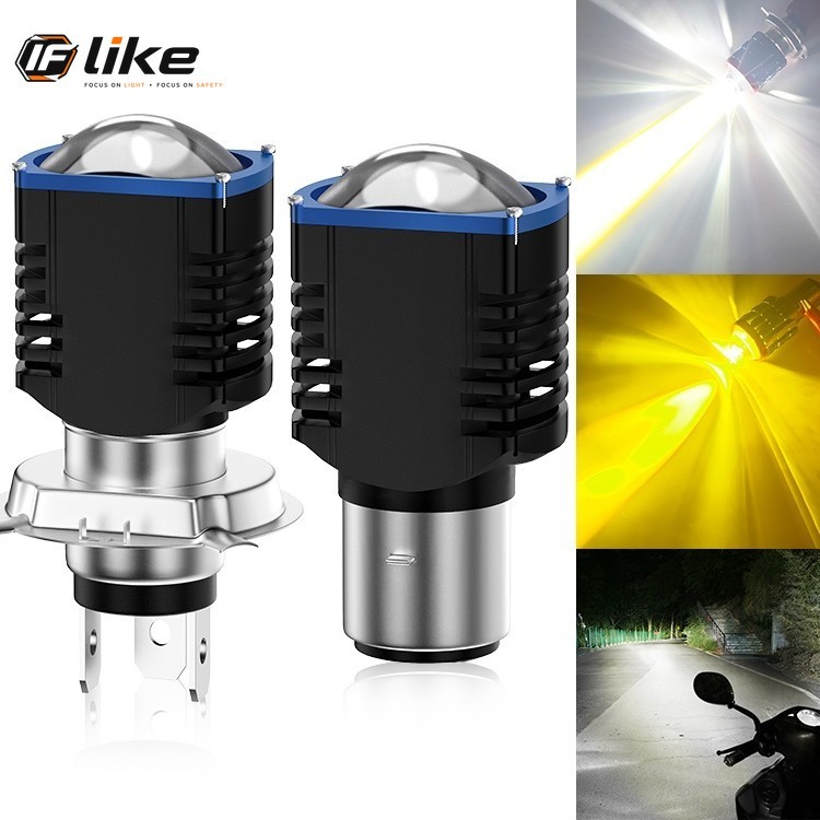 12-80V ไฟหน้ารถจักรยานยนต์ H4 H6/BA20D Led ไฟหน้ารถจักรยานยนต์สําหรับรถจักรยานยนต์ไฟฟ้าไฟสูง/ต่ํา