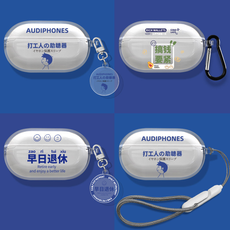 เหมาะสําหรับ Sony ambie AM-TW01 เคสหูฟัง ambie am-tw01 หูฟังบลูทูธป้องกันกรณีซิลิโคนกันกระแทกรวมทุกอ