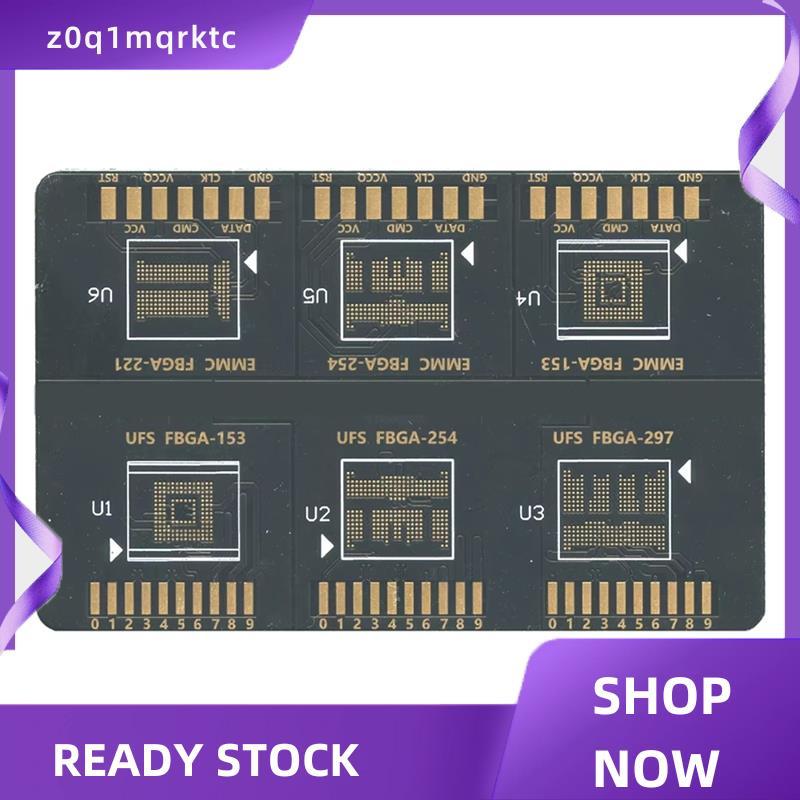 z0q1mqrktc BGA ISP Board ISP EMMC FBGA 153 254 221 UFS FBA 153 254 297 สําหรับ F64 Lite Ultra กล่อง