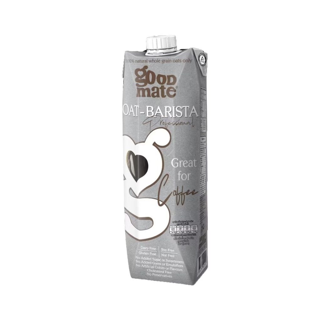 [แพ็ก 6 กล่อง] กู๊ดเมท นมข้าวโอ๊ต สูตรบาริสต้า 330 มล. Goodmate Oat milk for Barista