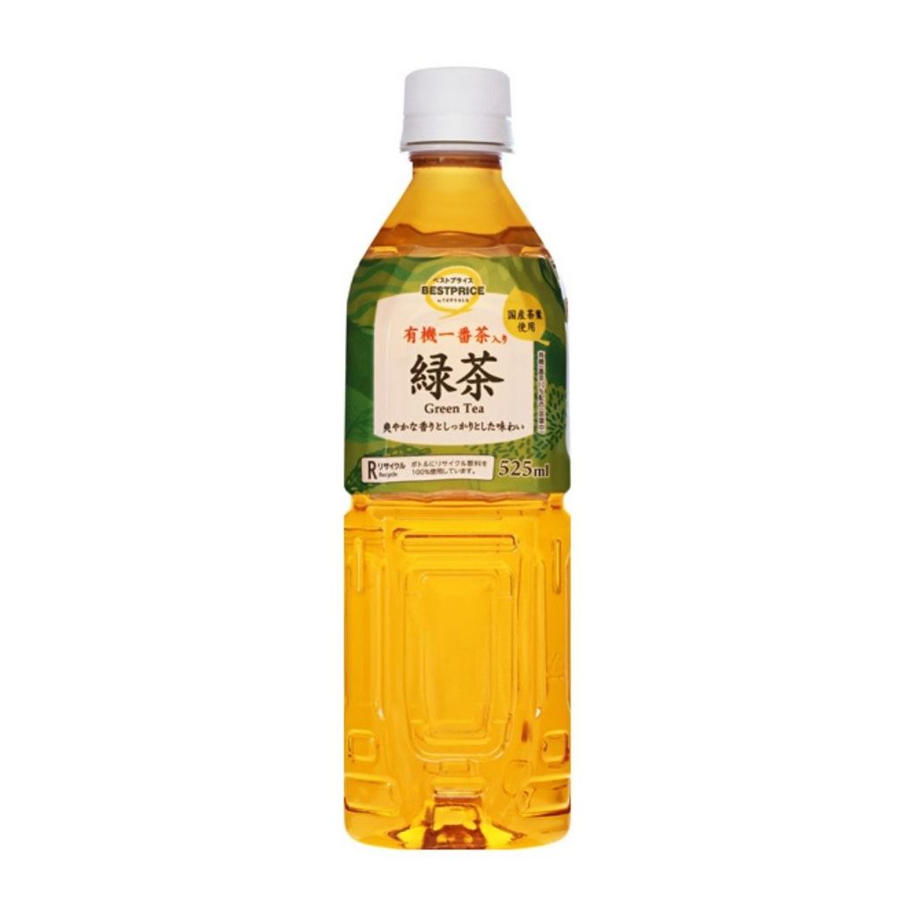 ท๊อปแวลู เบสท์ไพรซ์ ชาเขียวอิจิบันฉะ TVBP Ichibancha Japanese Green Tea 525ml.