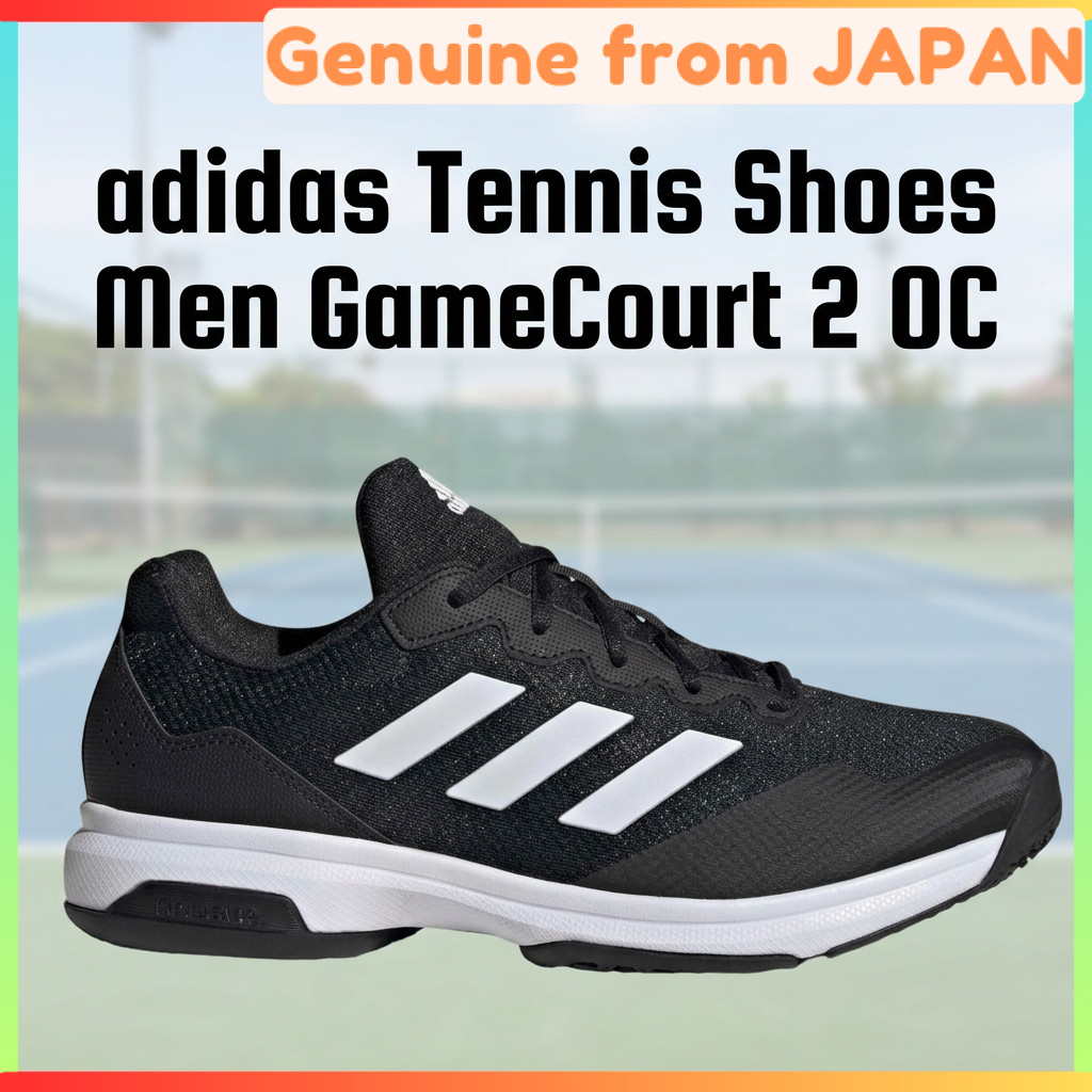 adidas Tennis Shoes Men GameCourt 2 OC Lightweight Breathable Omni Clay Court