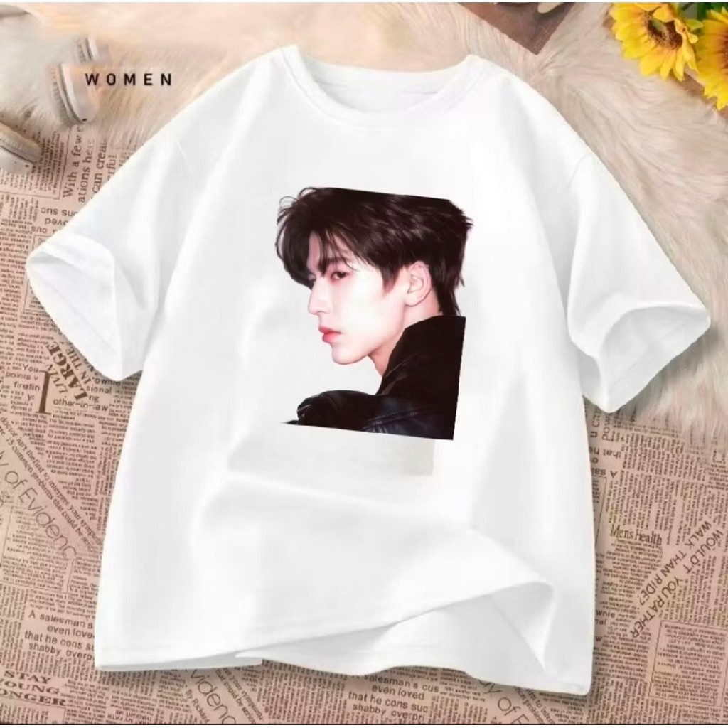 MY ZHANG LINGHE SONG WEILONG เสื้อยืด CDRAMA ARTIST AKTOR จีนสามารถกําหนดเองได้