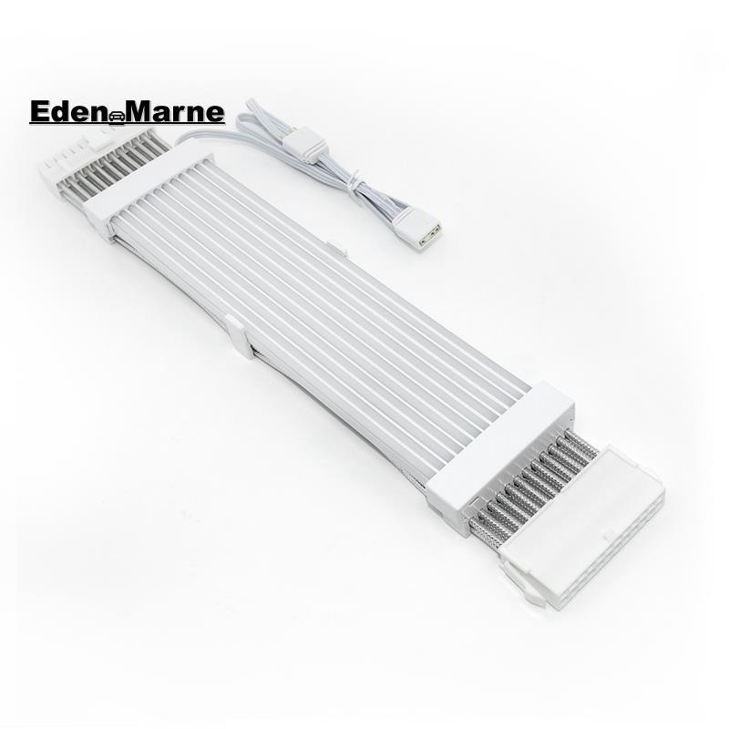 [Eden_Marner]สาย PSU RGB 24 Pin ATx PSU Extension สาย RGB สายสี ARGB Streamer Transfer Adapter สําหร