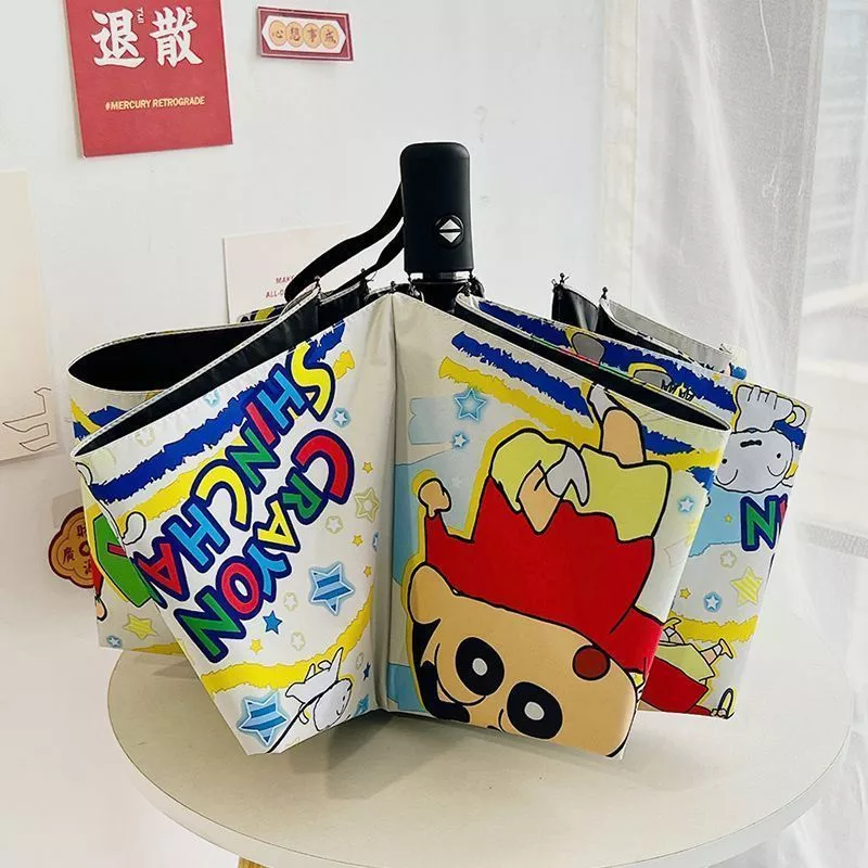 ร่มพับชินจัง Crayon Shin-chan กันแดด กันฝน กัน UV