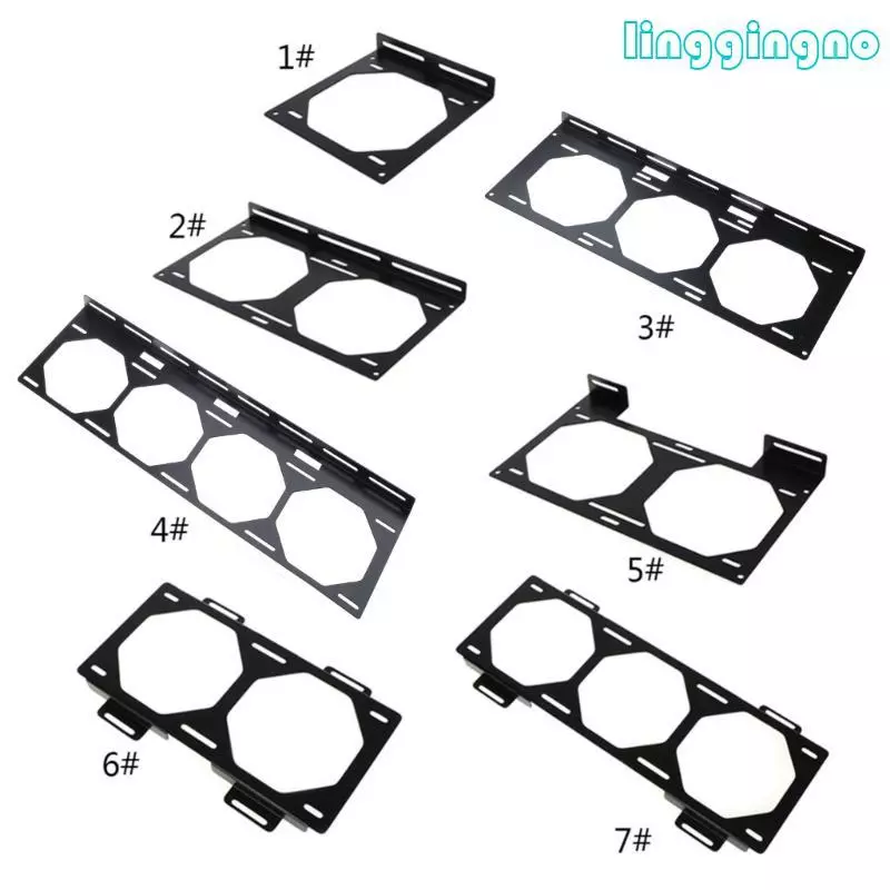 RR Fan Bracket Water Cooling Fan Holder สำหรับเคสคอมพิวเตอร์