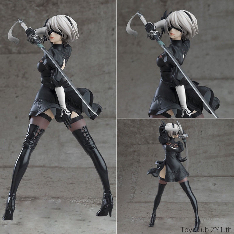 โมเดลสาวอนิเมะ Nier Automata Battle 2B สำหรับตกแต่งและเป็นของขวัญ