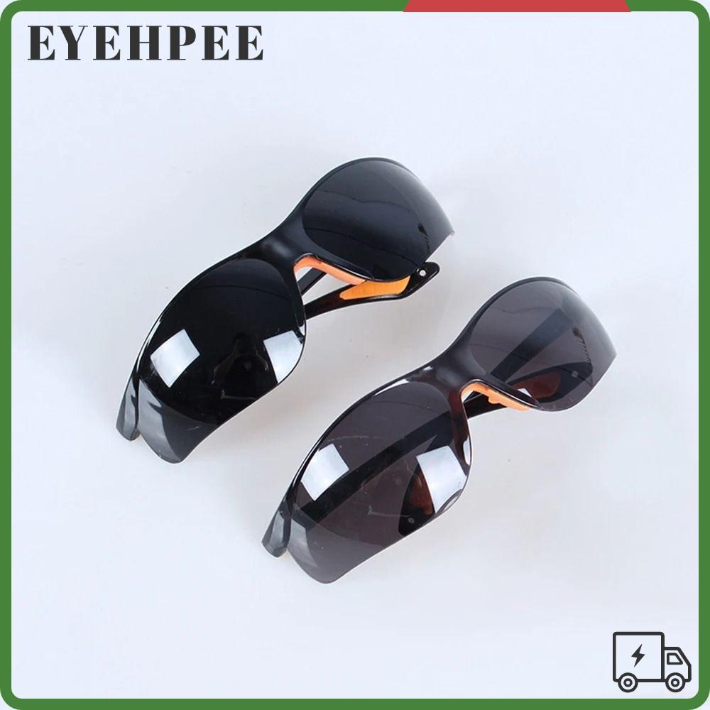 SERENDI แว่นตาป้องกันงานเชื่อม, ป้องกันการกระแทก Anti-light Welding Welder Goggles, อุปกรณ์รักษาความปลอดภัยแว่นตาสีดําสีเทาแว่นตานิรภัยผู้หญิงผู้ชาย