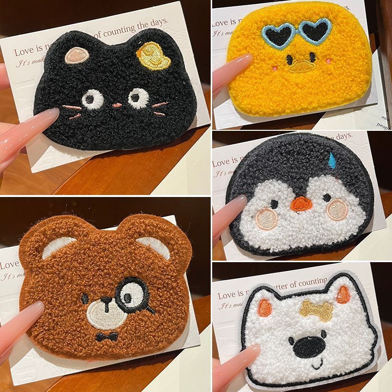 น่ารักการ์ตูนสัตว์ ตีนตุ๊กแก กิ๊บที่ไร้รอยต่อของผู้หญิงหน้าผากการจัดดอกไม้สิ่งประดิษฐ์เรียบวางอุปกรณ์ผม