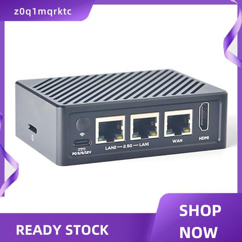 z0q1mqrktc สําหรับเราเตอร์ R5S 4G+32G RK3568 บอร์ดพัฒนา OpenWRT - รองรับ Dual 2.5G Gigabit Network R