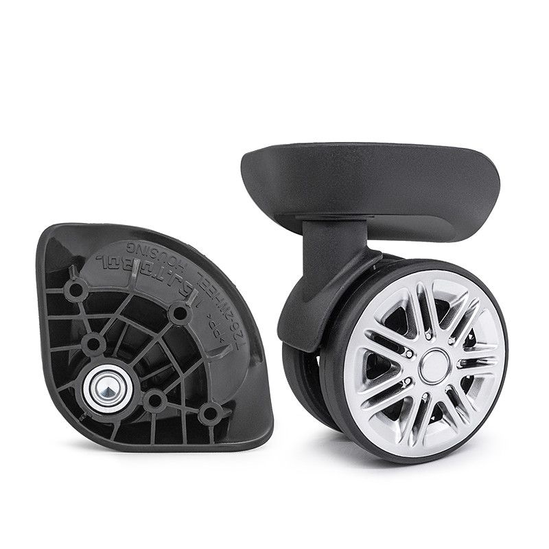 SJ.TOBOL Universal Wheel กระเป๋าเดินทางล้อเปลี่ยน T26 รถเข็น Universal ล้ออุปกรณ์เสริม W073 #