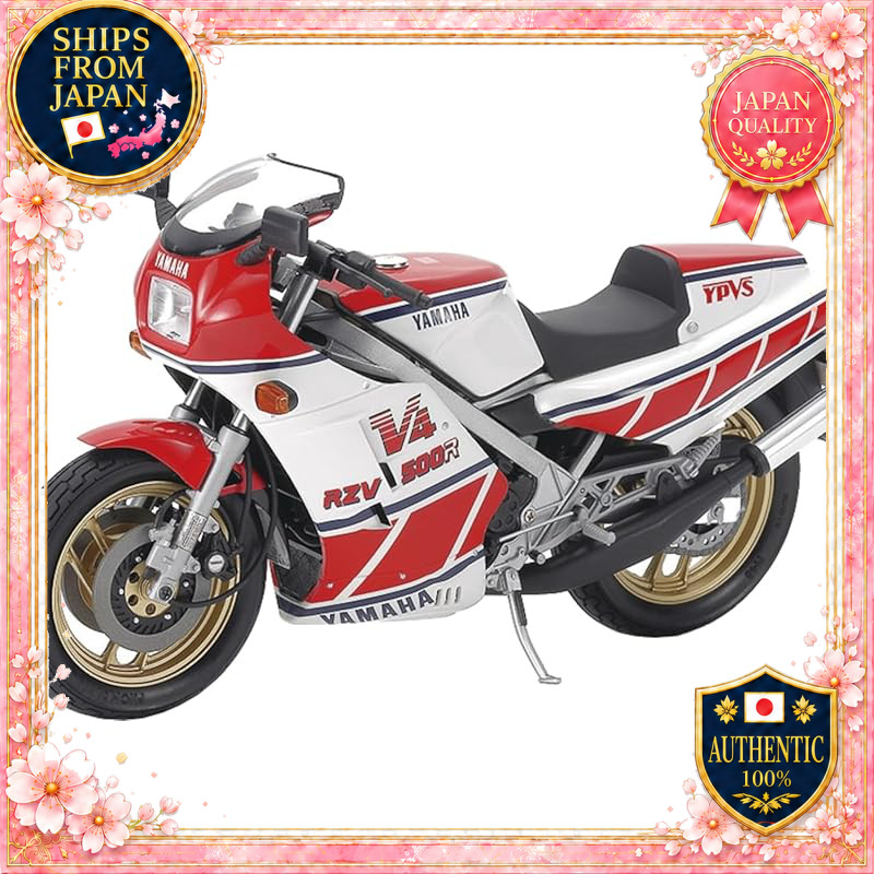 Tamiya 1/12 Motorcycle Series No.37 Yamaha RZV500R Plastic Model 14037