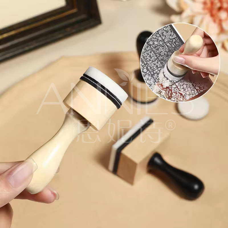 [ANNIES] Log Nails แผ่นเหล็กซีลทําความสะอาดเครื่องมือที่มีประโยชน์ Lazy Velcro แปรงฟองน้ําทําความสะอาดเล็บกําจัดเสริมเช็ดเครื่องมือ