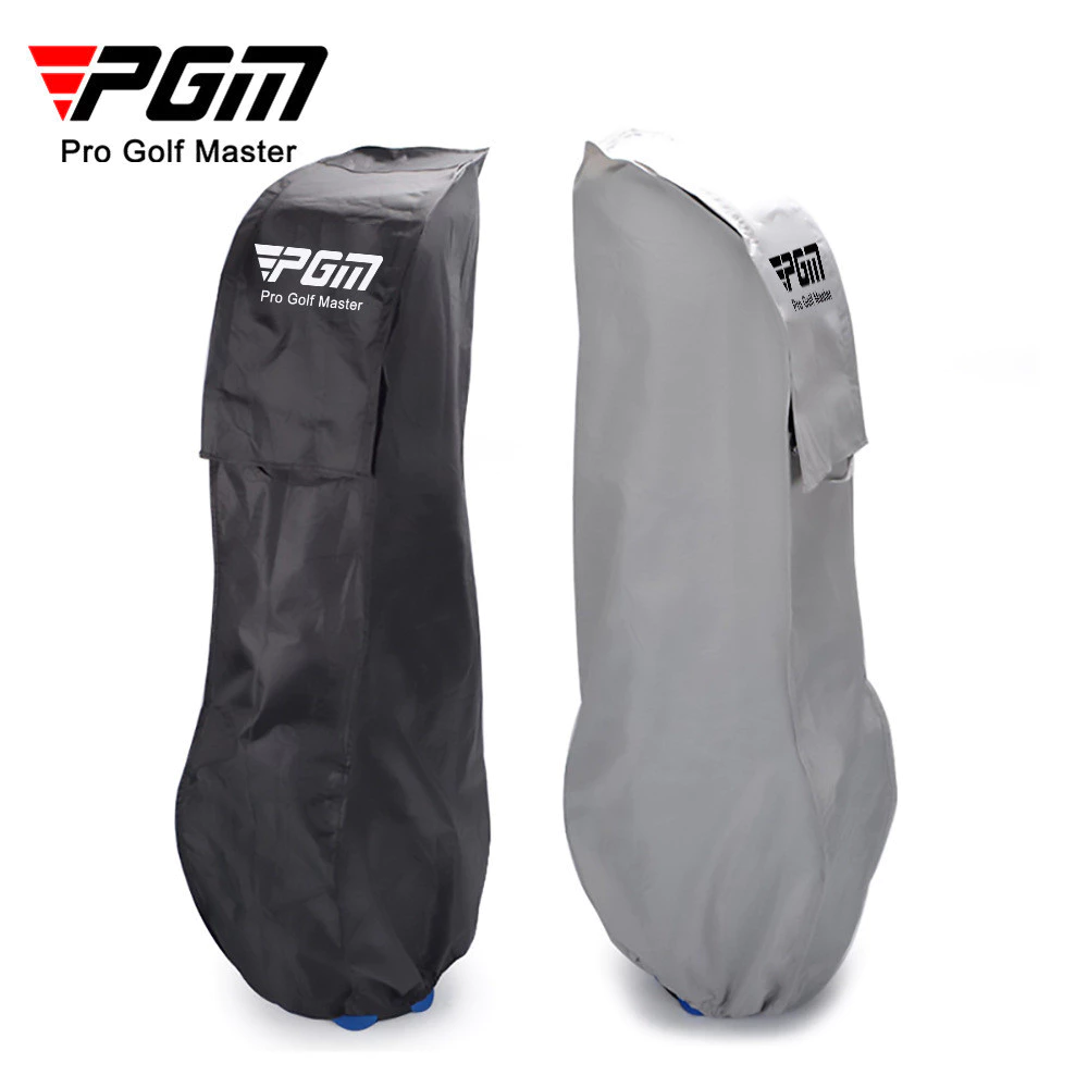 PGM GOLF ถุงกอล์ฟ ผ้าคลุมกันฝน HKB003 | กันแดดกันฝนแบบพับได้สีเทา