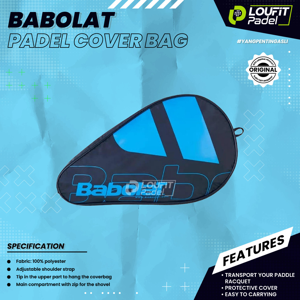 BABOLAT Padel Racket Cover Bag / Padel Bag Sleeve Babolat Original