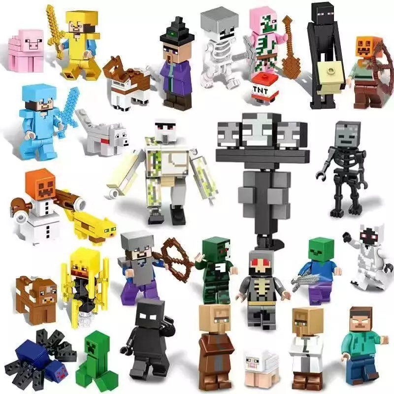 เลโก้ Minecraft 2025 ชุดตัวต่อมินิฟิกเกอร์ สตีฟและสัตว์ thumbnail 9