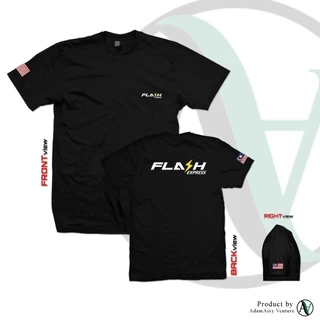 ⏰ เสื้อยืดพิมพ์ลาย Flas Express Rider ปี 2026 พร้อมส่ง ผ้าฝ้าย 100% แขนสั้น สำหรับใส่ลำลองทุกวัน