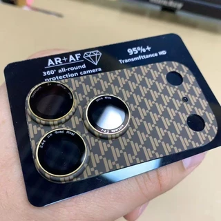 Kevlar คาร์บอนไฟเบอร์เนื้อเต็มเลนส์ป้องกัน Flim สําหรับ iPhone 17 Pro Max 17Pro กล้องด้านหลัง AR AF HD Nano Glass Shatterproof ฝาครอบโลหะ Anti Scratch Protector