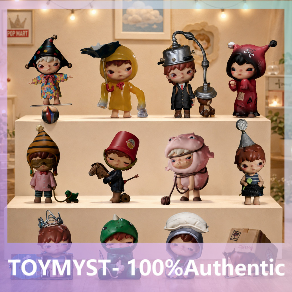 P POPMART HIRONO Echo Series Mystery Box เล่นอินเทรนด์ของแท้