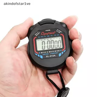 [ใหม่] กันน้ํา Chronometer มือถือ Poet นาฬิกาจับเวลา Professional Digital Sport Stopwatch LCD Timer หยุดนาฬิกา Timer [TH]
