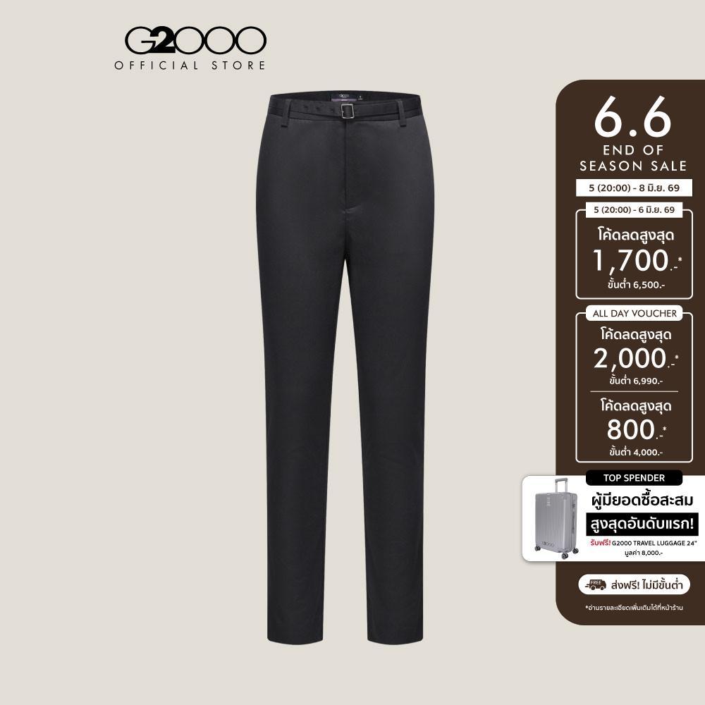 G2000 กางเกงขายาวสำหรับผู้หญิง Ankle Skinny Shape รุ่น 5126206899 BLACK