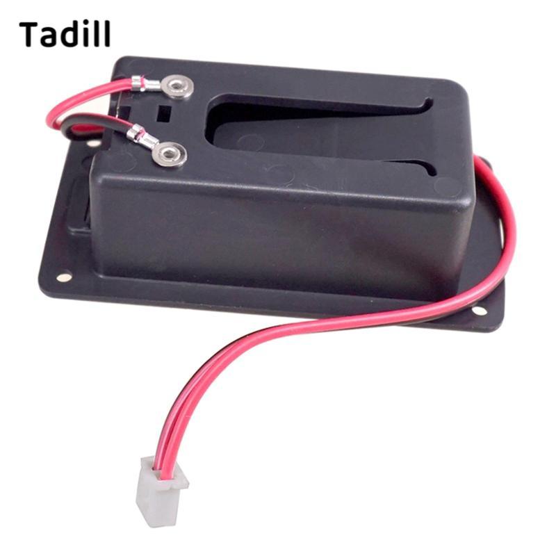 [negjsg] Active Pickups Guitar Battery Box Replacement 9 Volt Battery Case for Electric Guitar Acces