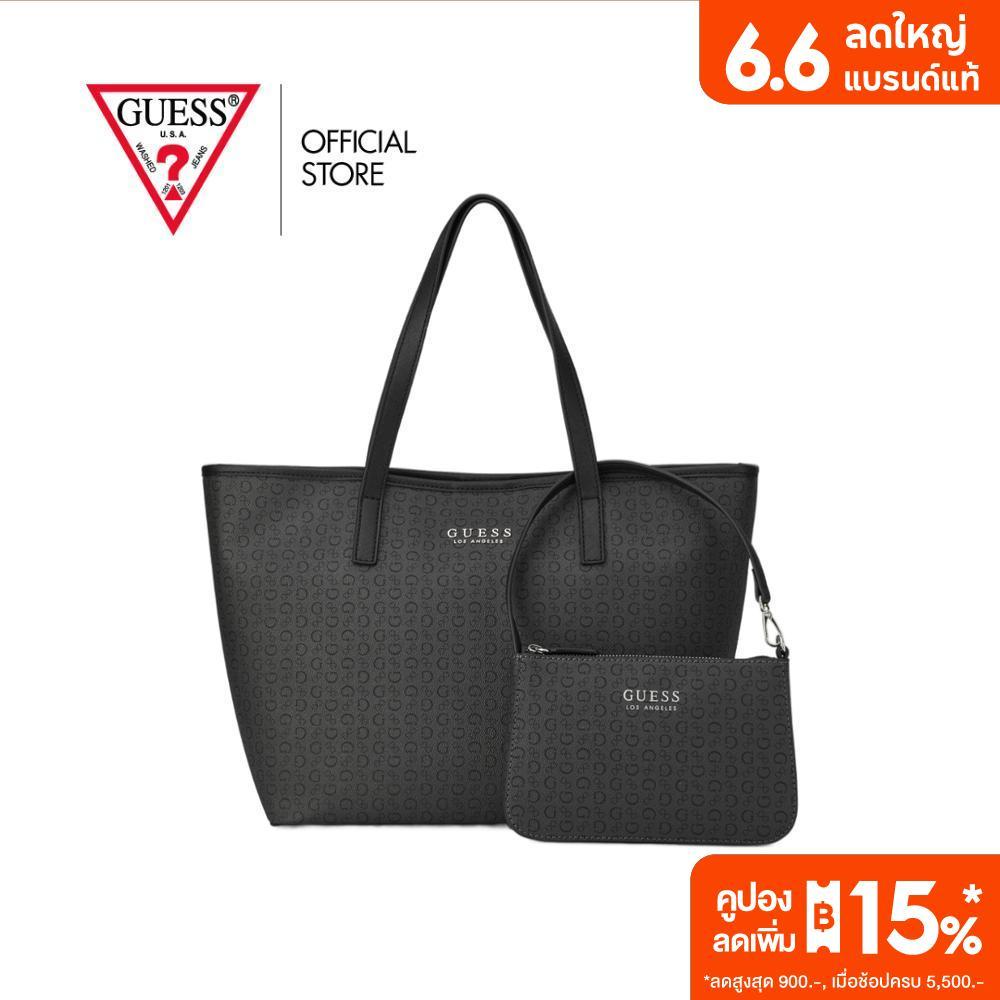 GUESS กระเป๋า รุ่น SV178325 KEIRA TOTE สีดำ