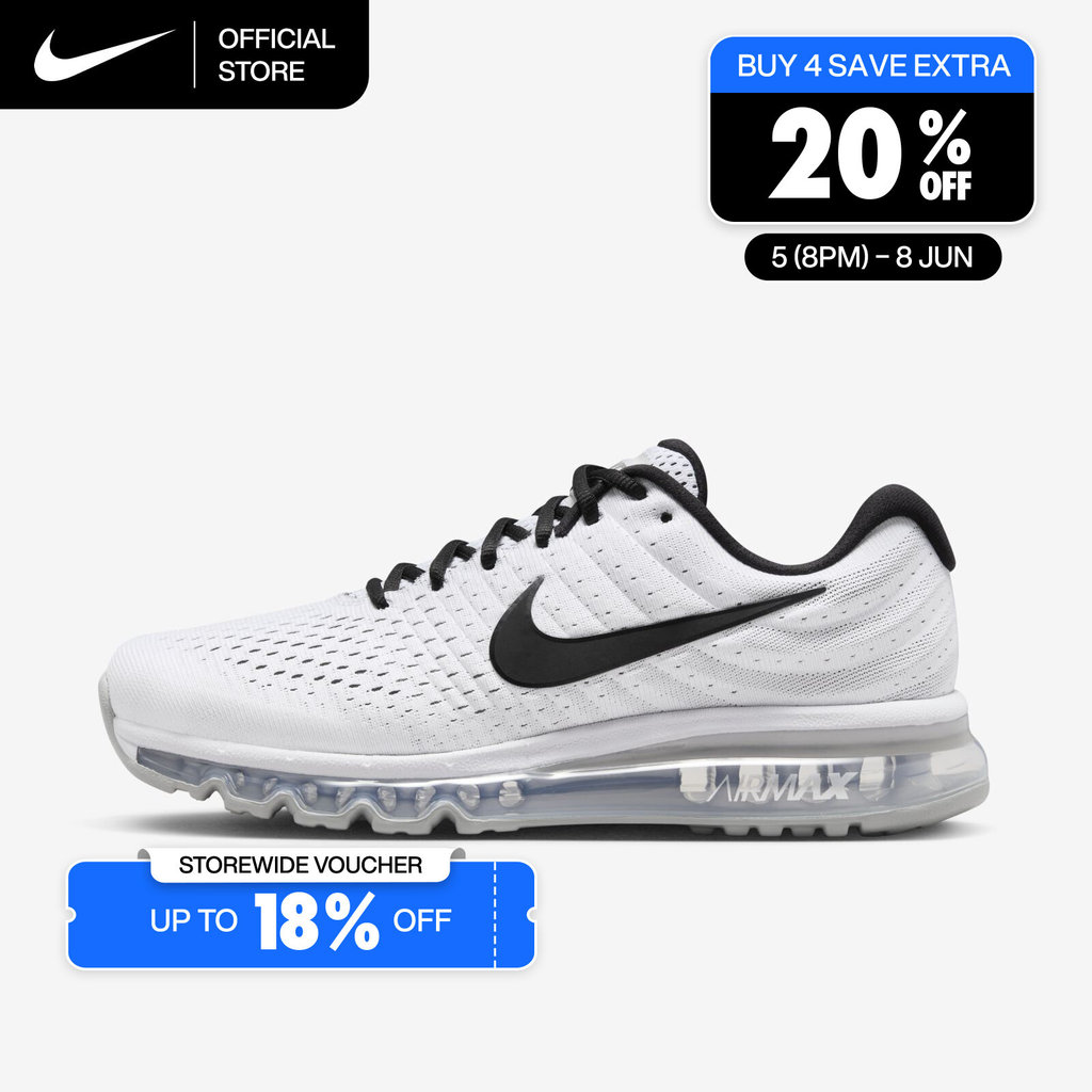 Nike Men's Air Max 2017 Shoes - White [849559-100]
