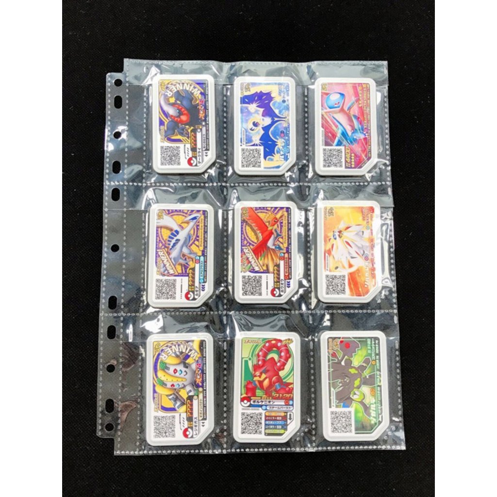 Pokémon เพิ่ม Aole Storage Book Card Book Card Face Ao Tray Protective Card Holder Loose-leaf Replac