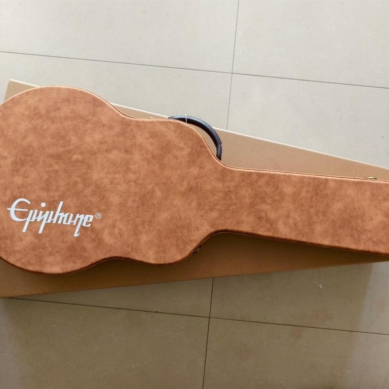 ยี่ห้อใหม่ Epiphone Epiphone ES335/ES339 กีตาร์ไฟฟ้าเฉพาะ High-End Anti-Cowhide พร้อมล็อคเปียโนกรณี