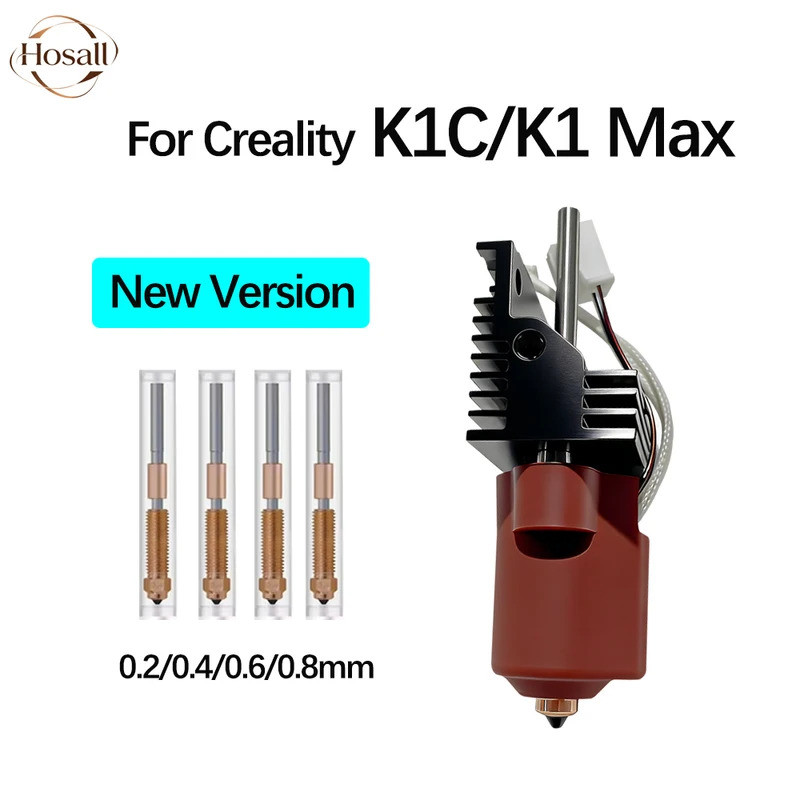 HB สําหรับ Creality K1c อัพเกรด K1 Max Hotend ใหม่ K1c Hotend อัพเกรด K1C Extruder เซรามิคความร้อนบล