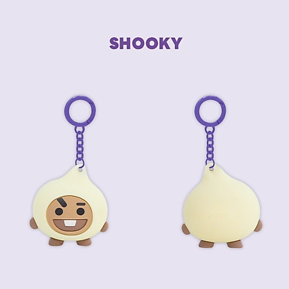 BT21 STREET FOOD รูป KEYRING_SHOOKY