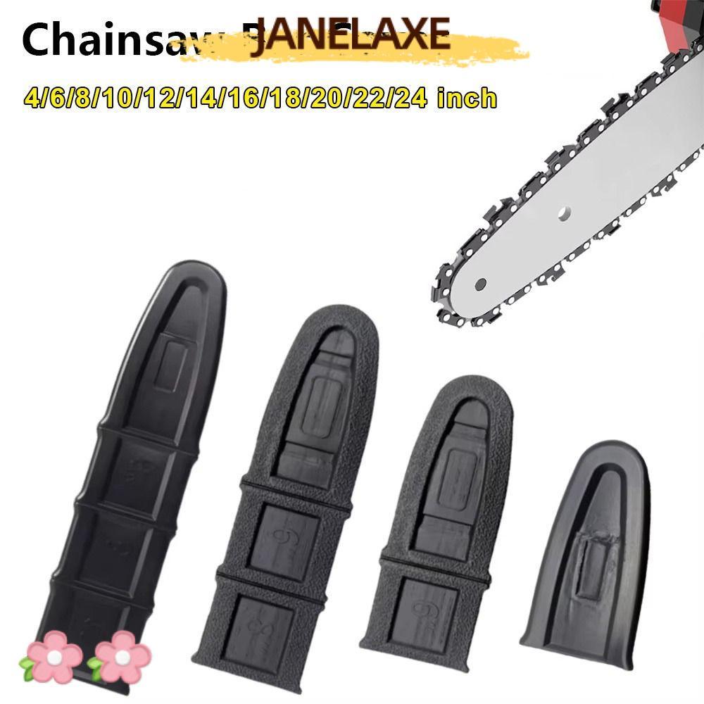 JANELAXE932JN 1 ชิ้นฝาครอบคู่มือเลื่อยโซ่, 8-24 นิ้วพลาสติกเลื่อยโซ่บาร์ Protector, ทนทาน Anti-scratch แผ่น Guard สําหรับกิจกรรมกลางแจ้ง