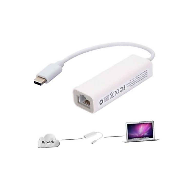 ตัวแปลง Type c เป็น lan / อะแดปเตอร์ Type C เป็น Ethernet Lan / ตัวแปลง type c เป็น lan